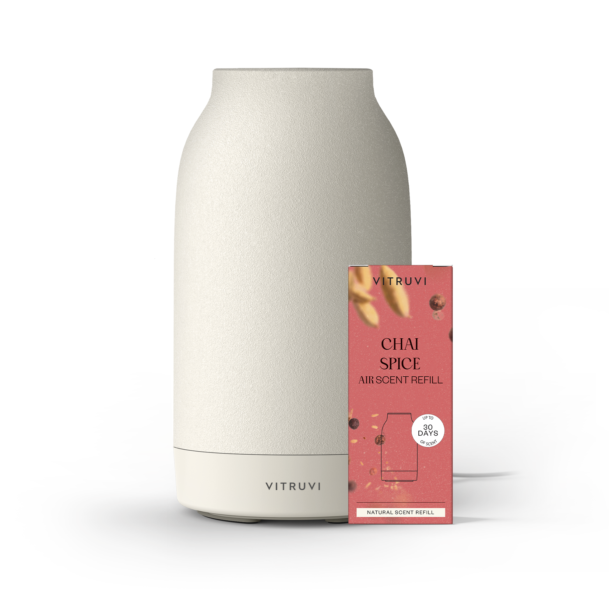 Air Waterless Diffuser - Starter Kit with Chai Spice Refill