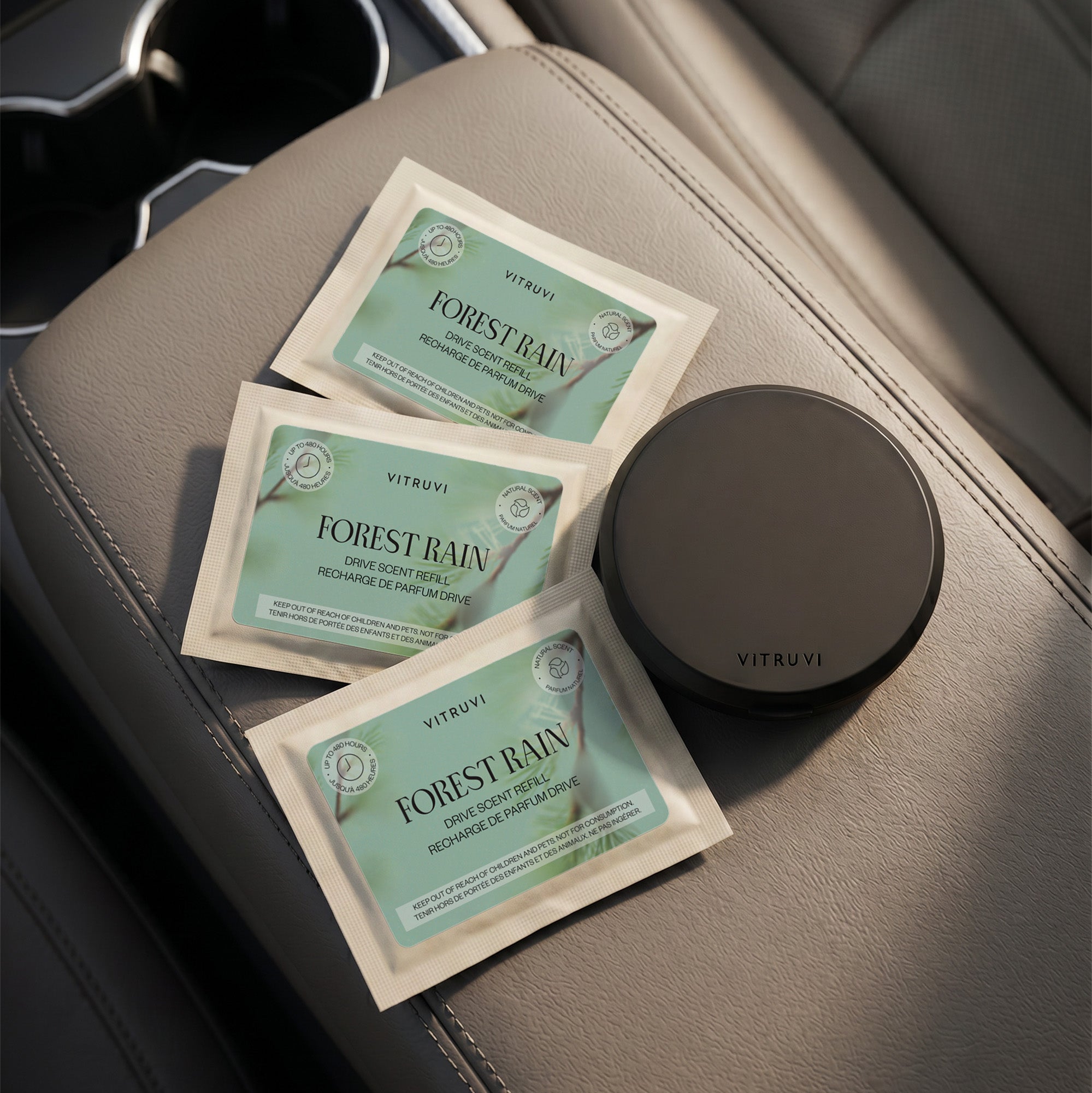 Drive Air Freshener Bundle with Forest Rain