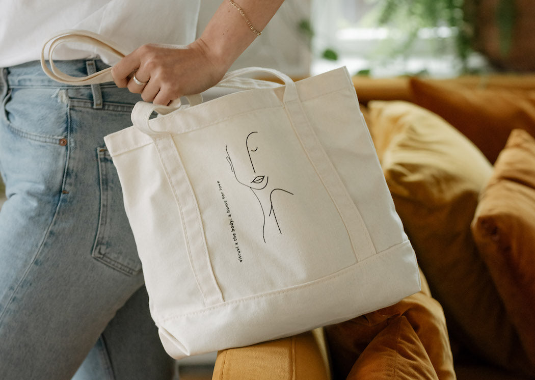 The Weekender Tote Designed by Deun Ivory