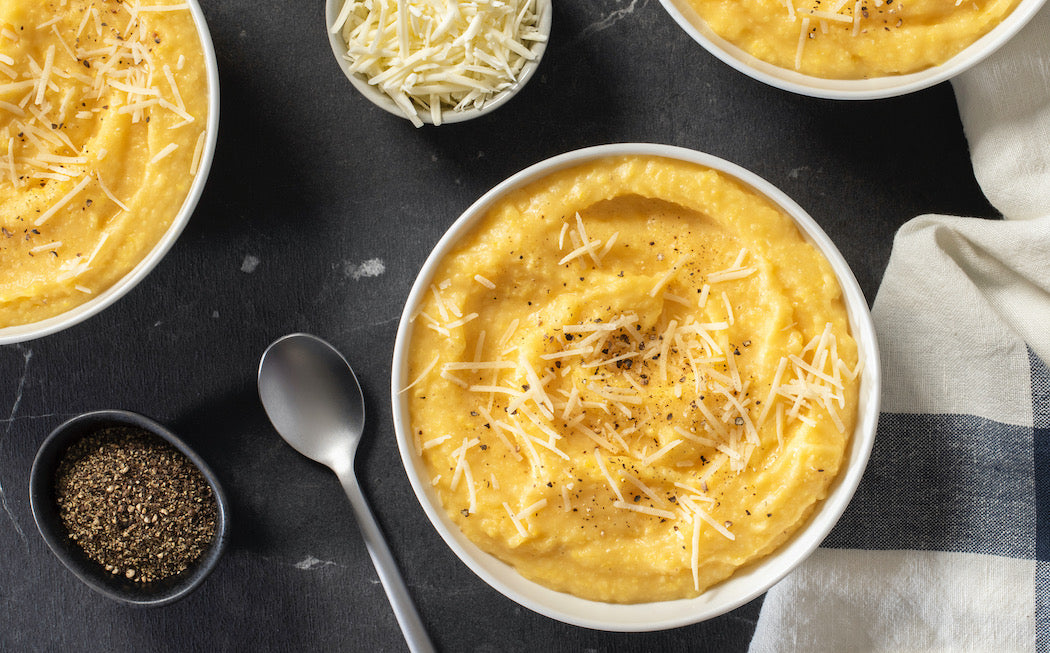 Recipe: Cheesy Vegan Butternut Squash Polenta