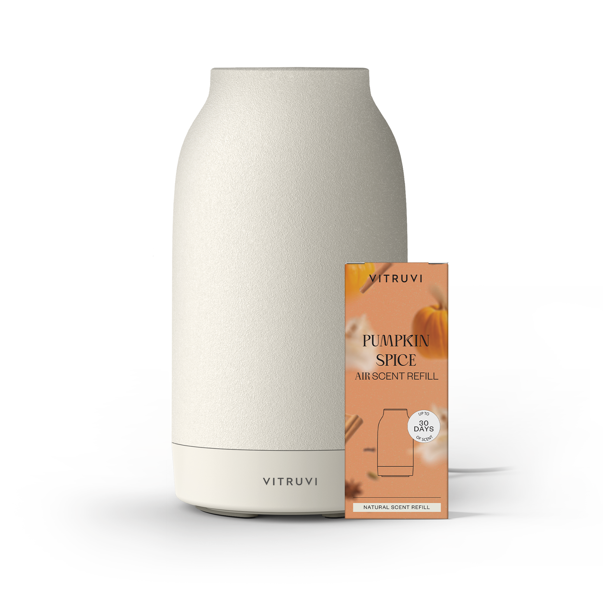 Air Waterless Diffuser - Starter Kit with Pumpkin Spice Refill