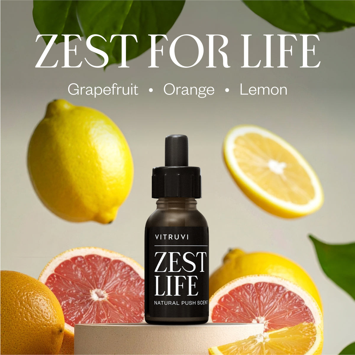 Zest for Life Push Scent Refill – Vitruvi